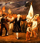 Representaci&oacute;n del levantamiento de Dolores (Guanajuato)