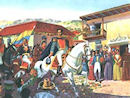 Entrada triunfal de Bol&iacute;var en Caracas 6 de Agosto de 1813