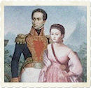 Imagen de Bol&iacute;var y Manuelita