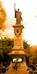 Monumento a Josefa Ortiz en Ciudad de M&eacute;xico