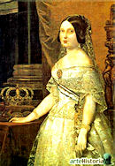Do&ntilde;a Isabel II, reina de Espa&ntilde;a