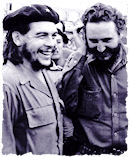 Ernesto "Che" Guevara y Fidel Castro