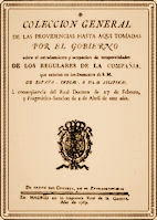 Decreto de expulsi&oacute;n de los jesuitas de Espa&ntilde;a (Carlos III, 27 de febrero de 1767)