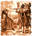 Imagen del Fusilamiento de Miguel Hidalgo 