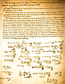 Acta de Independencia de M&eacute;xico