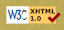 Valid XHTML 1.0 Strict