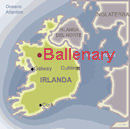 Mapa de Irlanda (Ballenary)