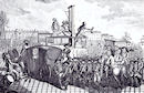 Ejecuci&oacute;n de Luis XVI en la guillotina
