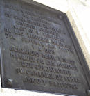 Reconocimiento al Sr. Aguado en el monumento a San Martin en Moncloa (Madrid)