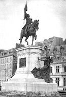 Estatua a San Mart&iacute;n en Boulogne Sur Mer