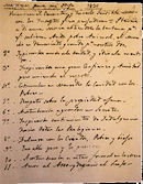 M&aacute;ximas de San Mart&iacute;n a su hija Mercedes (1825)