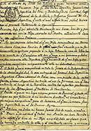 Testamento de San Mart&iacute;n