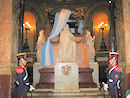 Sepultura de San Mart&iacute;n en la catedral de Buenos Aires