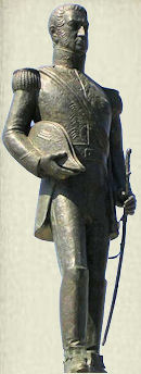 Estatua de San Mart&iacute;n en Sevilla