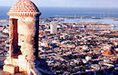 Vista de Puerto Cabello desde el Fort�n Solano
